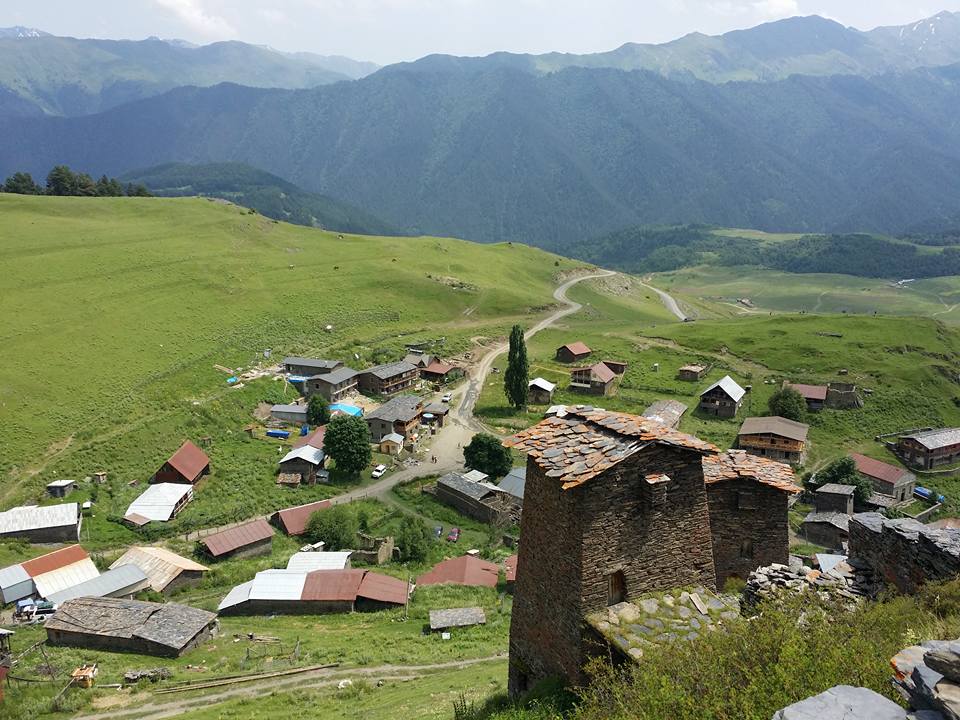 Село омало грузия фото